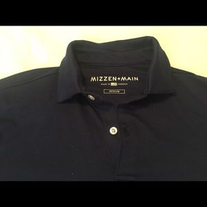 Mizzen + Main Navy Blue Polo